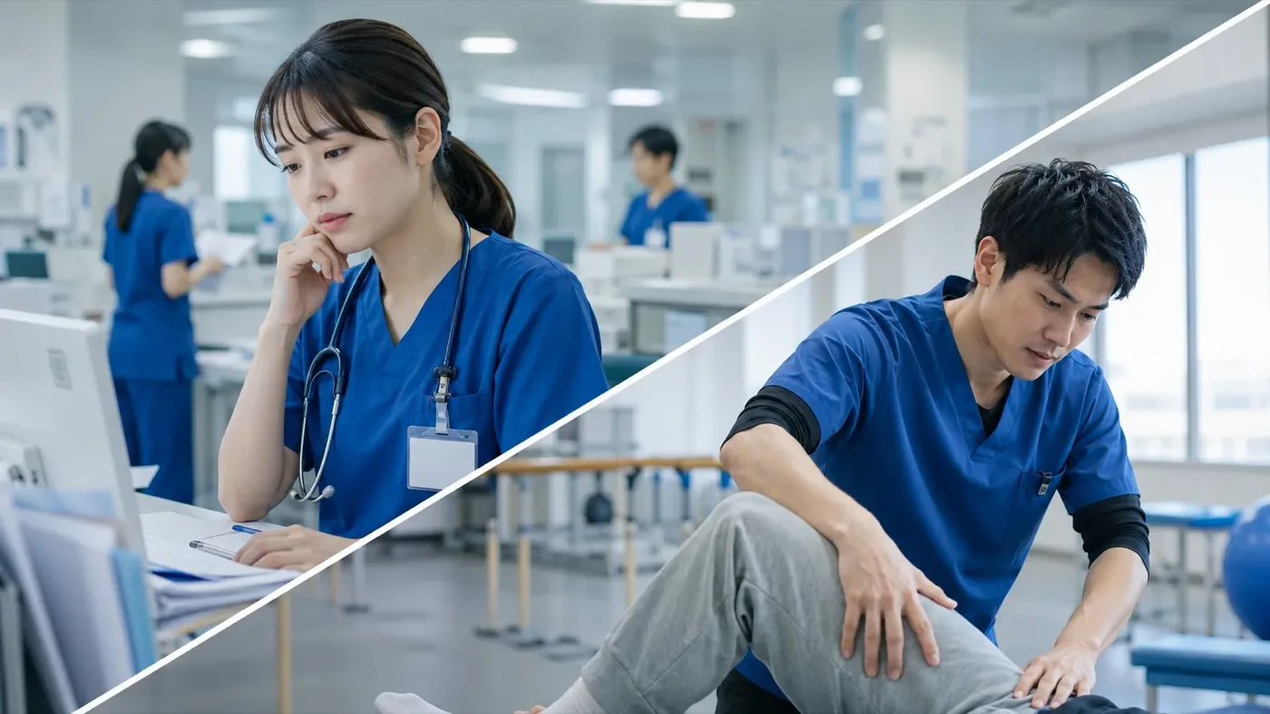 医療職のキャリアの悩み・現場の様子